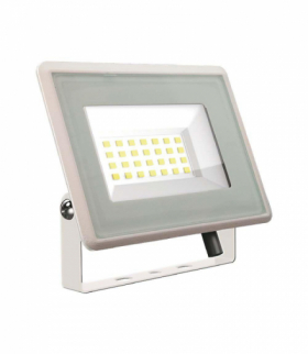 Naświetlacz LED 20W, Seria: F-Class, Neutralna, Barwa:4000K, Obudowa: Biała V-TAC 6741