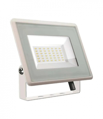 Naświetlacz LED 30W, Seria: F-Class, Ciepła, Barwa:3000K, Obudowa: Biała V-TAC 6746