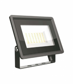 Naświetlacz LED 50W, Seria: F-Class, Neutralna, Barwa:4000K, Obudowa: Czarna V-TAC 6750