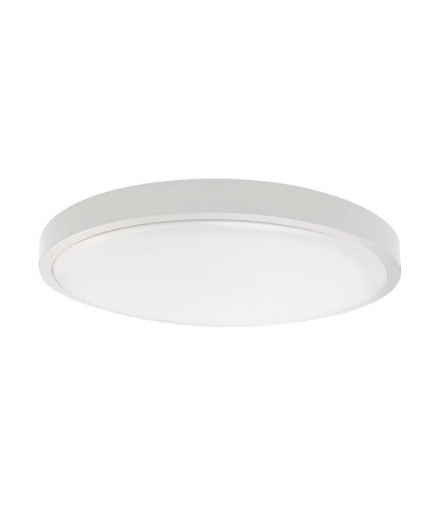 Plafon LED 18W, Średnica: 225mm, Barwa:3000K, Klosz: Okrągły mleczny biała ramka, IP44 V-TAC 7615