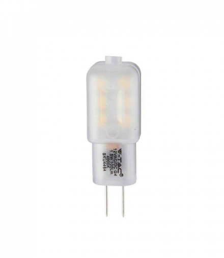 Żarówka LED G4 1.1W, Chip SAMSUNG, Ciepła, Barwa:3000K, Trzonek:G4 V-TAC 21240