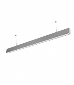 Lampa Liniowa LED 40W, Chip SAMSUNG, Barwa:4000K, Obudowa: Srebrna V-TAC 21375