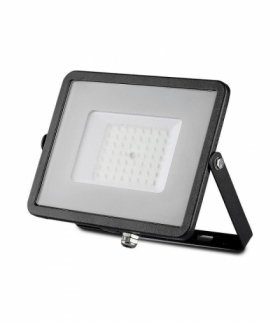 Naświetlacz LED 50W SMD, Chip SAMSUNG, Zimna, Barwa:6500K, Obudowa: Czarna V-TAC 21408