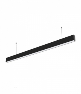 Lampa Liniowa LED 40W, Chip SAMSUNG, Barwa:6400K, Obudowa: Czarna V-TAC 21600