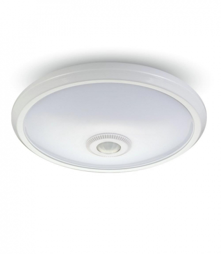 Plafon LED 12W z czujnikiem PIR, Chip SAMSUNG, Zimna, Barwa:6400K V-TAC 21809