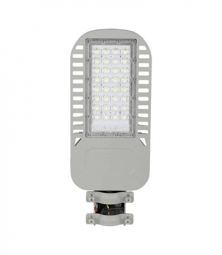 Lampa uliczna LED 50W Slim, Chip SAMSUNG, Barwa:4000K, Wydajność: 135lm/w V-TAC 21958