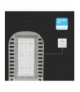 Lampa uliczna LED 50W Slim, Chip SAMSUNG, Barwa:6400K, Wydajność: 135lm/w V-TAC 21959