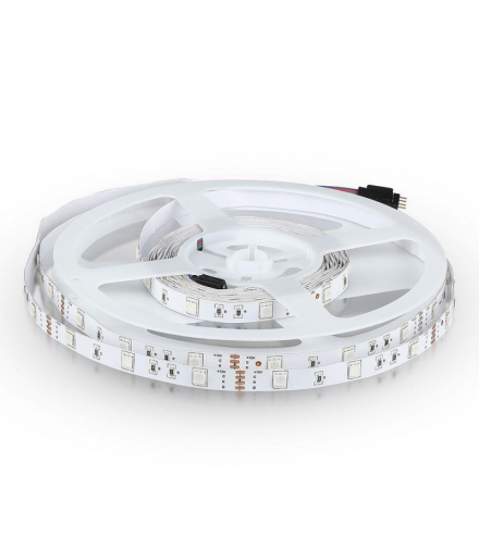 Taśma Pasek LED 6W Barwa: RGB, IP20, Rolka:5m V-TAC 212124