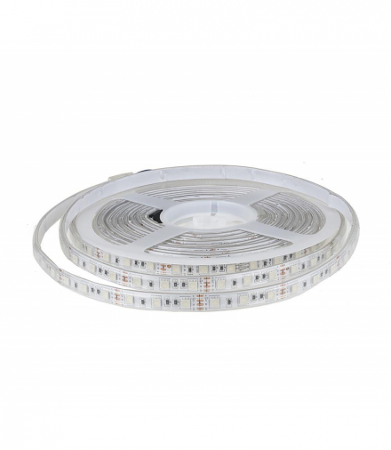 Taśma Pasek LED 7W Barwa: RGB, IP65 , Rolka:5m V-TAC 212155