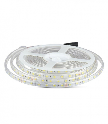 Taśma Pasek LED 24V 10W Barwa:3000K, IP65, Rolka:5m V-TAC 212562