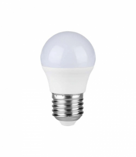 Żarówka LED E27 3.7W G45, Zimna, Barwa:6500K, V-TAC 214207
