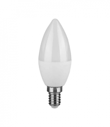 Żarówka LED E14 3.7W C35 , Ciepła, Barwa:3000K, V-TAC 214216