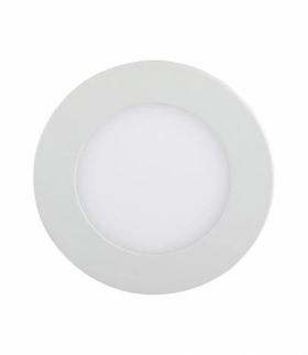 Panel LED 6W Panel LED, Zimna, Barwa:6400K, Okrągła V-TAC 214856