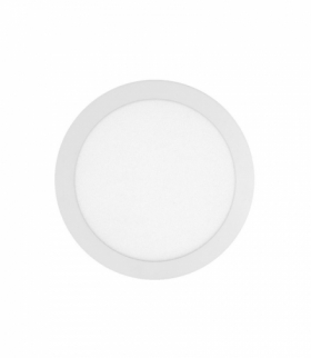 Panel LED 18W Panel LED, Ciepła, Barwa:3000K, Okrągła V-TAC 214860