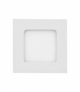 Panel LED 6W Panel LED, Zimna, Barwa:6400K, Kwadratowa V-TAC 214865
