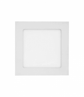 Panel LED 12W Panel LED, Zimna, Barwa:6400K, Kwadratowa V-TAC 214868