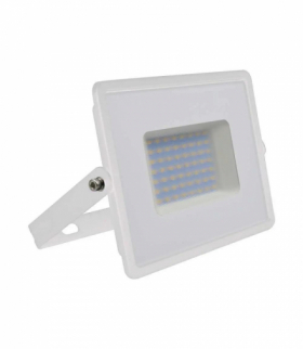 Naświetlacz LED 50W SMD, Neutralna, Barwa:4000K, Obudowa: Biała V-TAC 215962