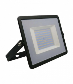 Naświetlacz LED 100W SMD, Ciepła, Barwa:3000K, Obudowa: Czarna V-TAC 215964