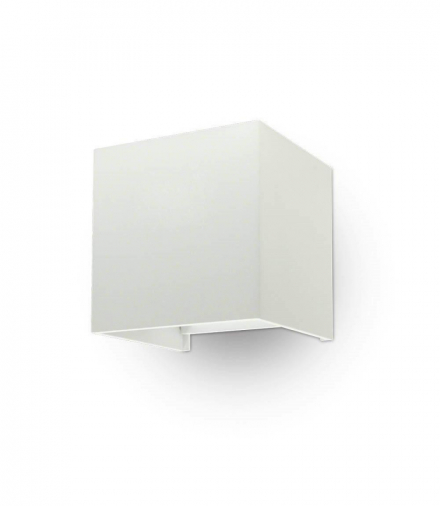 Kinkiet kwadrat LED 6W, CHIP BRIDGELUX, Barwa:3000K, Biały V-TAC 217079