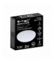 Plafon LED 12W DOME, Średnica: 230, Klosz: Efekt gwiazdek, Barwa:3w1 V-TAC 217602
