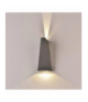 Lampa ścienna LED 4W, Ciepła, Barwa:3000K, Obudowa: Szara V-TAC 218299