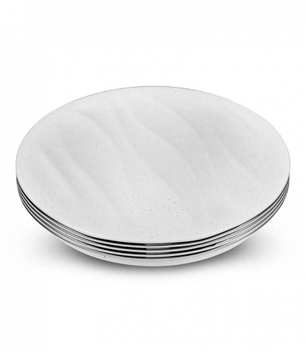 Dekoracyjny plafon LED 20W/40W/20W, Barwa: 3w1, Ściemniany, Klosz z efektem fali V-TAC 2114601