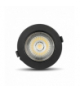 Reflektor COB 10W Downlight, Chip SAMSUNG, Barwa:3000K, Obudowa: Czarna V-TAC 2120051