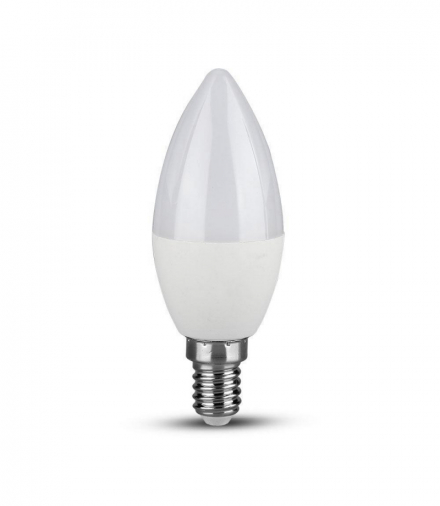 Żarówka LED E14 4,5W C35, Ciepła, Barwa:3000K, Trzonek: E14 V-TAC 2142151