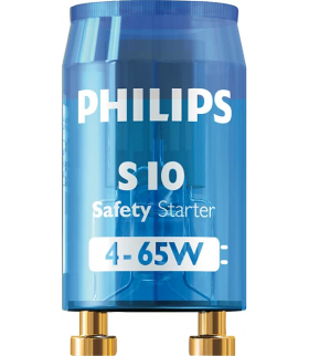 Zapłonnik, starter do świetlówek Ecoclick S10 4-65W SIN 220-240V WH EUR/12X25CT Philips