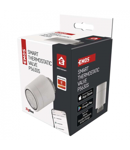 Cyfrowa głowica termostatyczna P5630S ZigBee GoSmart