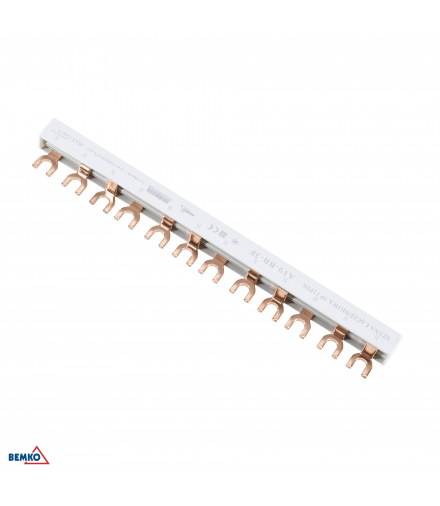 SZYNA ŁĄCZENIOWA 3F TYP-U 10MM2 12 MOD. BEMKO A19-BB-3F