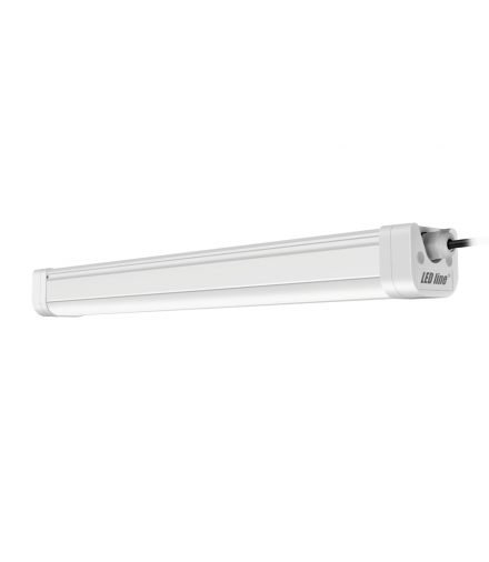 Oprawa liniowa hermetyczna LED TRI-PROOF 20W 4000K 100lm/w 175-265V AC LEDline 248528