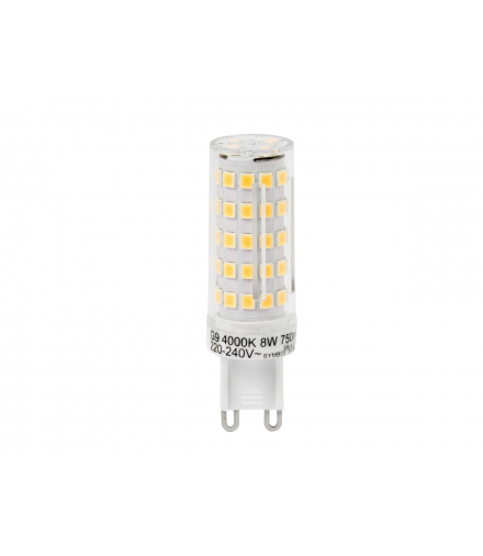 Żarówka LED G9 8W 4000K 750lm 220-240V LEDline 247910