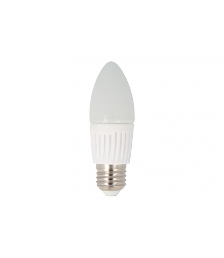 Żarówka LED E27 7W 2700K 630lm 170-250V C37 LEDline 249204