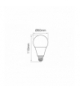 Żarówka LED E27 10W 2700K 1000lm 170-250V A60 LEDline 241710