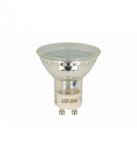 Żarówka LED GU10 1W 20lm 220-260V zielona LEDline 242298