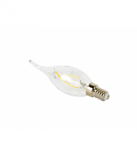 Żarówka LED E14 2W 4000K 250lm 180-265V FILAMENT F35 LEDline 249525