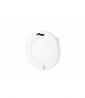 Oprawa podtynk/natynk oczko panel Easy Fix 6W 4000K 470lm okrągły LEDline 248788