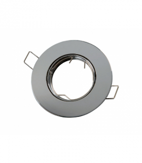 Oprawa sufitowa okrągła ruchoma odlew chrom LEDline 242908