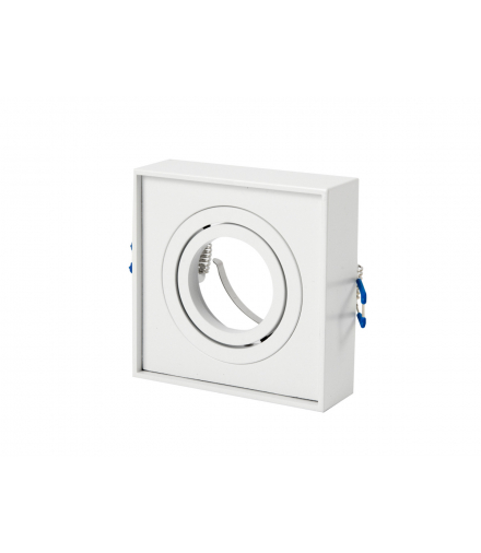 Oprawa wpuszczana kwadrat biała CUBO MIDI LEDline 243141