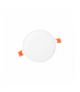Bezramkowy panel LED oprawa wpuszczana oczko 18W 2700K 1800lm Ledom 470638