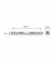 Oprawa liniowa hermetyczna PRIME LINKER 39W 4000K 130lm/w 220-240V IP65 LEDline 470706