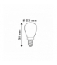 Żarówka LED E14 2W 4000K 130lm 220-240V Ledom 247897