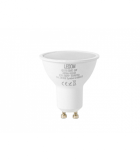 Żarówka LED GU10 5W 4000K 450lm 220-240V Ledom 248689