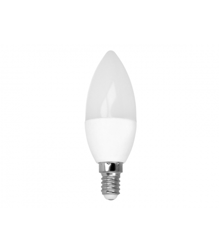 Żarówka LED E14 6W 3000K 522lm 220-240V C37 Ledom 247354