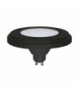Żarówka LED ES111 AR111 9W 4000K 850lm 175-265V czarna Ledom 249600