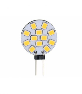 Żarówka LED G4 2W 6000K 140lm 12V AC/DC 12 SMD2835 Ledom 243936