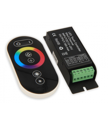 Kontroler RGB RF 12V 18A + Pilot dotykowy LEDline 241864