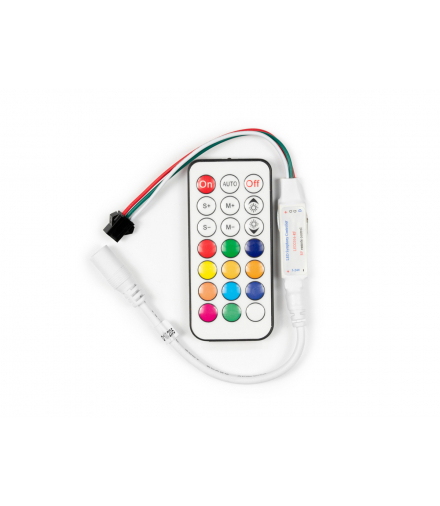 Kontroler RGB MAGIC IC SPI 12-24V + Pilot RF LEDline 249372