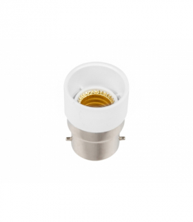 Adapter Przejściówka żarówki B22 na E14 LEDline 246302